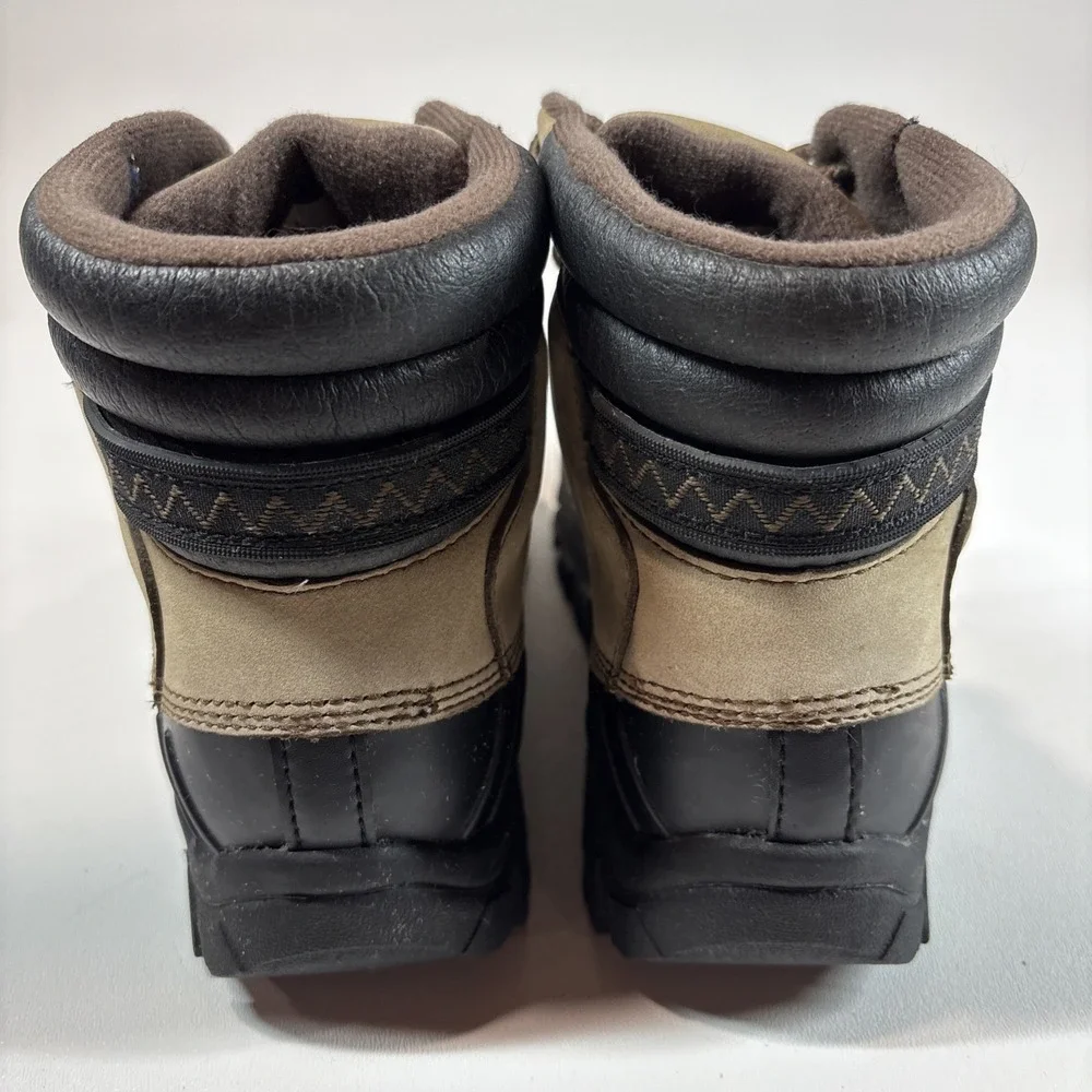Aqua Duck Rain‎ Snow Boots 6m Brown